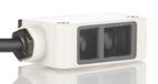 RS PRO Kubische optische sensor, diffus, bereik 100 mm, PNP-uitgang, aansluitkabel