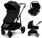 Baninni 3-in-1 Multi Standen Kinderwagen met Autostoel Nelia Zwart