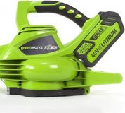 GREENWORKS 40V bladblazer en bladzuiger - 2 x 2Ah accu's
