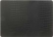 Unique Living Placemats Croco lederlook - 1x - 43 x 30 cm - Zwart - PVC