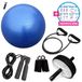Virtufit Trainingspakket XL Zwart Rubber Blauw