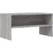 Sonoma Gris meuble TV 80x40x40 cm bois d'ingénierie