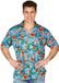 Finidi Blauw Hawaii shirt met print M/L