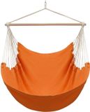 AMANKA XXL Hangstoel voor 2 Personen - 185x130cm - Katoen - Oranje - Max. 150kg