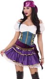 Leg Avenue Tarot Card Temptress Kostuum jurk - L - Multicolours