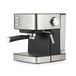 Salter Handmatige espressomachine met melkopschuimer, compatibel met gemalen koffie, Italiaanse drukpomp met 15 bar, afneembare 1,6 l watertank, incl. maatlepel