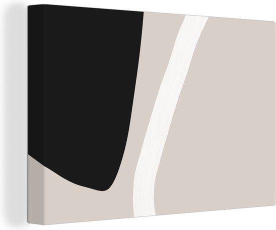 OneMillionCanvasses Canvas schilderij 140x90 cm - Pastel - Minimalistisch - Rechthoekig
