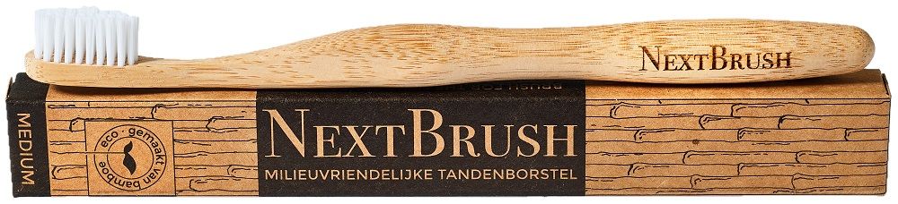 Nextbrush Bamboe Tandenborstel Medium