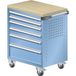 Lista Werkplaatswagen L3627 afwerking hout multiplex - 6 lades