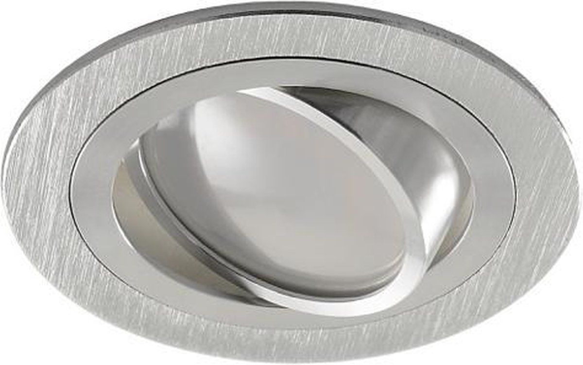 Philips LED Inbouwspot Elof - Rond Chroom - Warm Wit - Niet Dimbaar - 2.7W - Aluminium