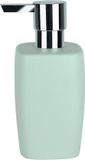 Spirella Zeepdispenser Retro – Mintgroen Kunststof Vrijstaand