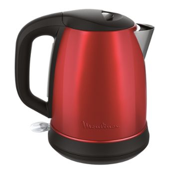 Moulinex BY550510 Waterkoker - 1.7L - 2400W - Zwart/Rood