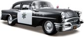 Maisto Buick Century - voiture de police - 1955 - échelle 1:24 - modèle réduit de voiture