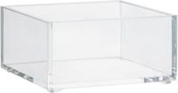 5Five Make-up houder box - 9,5 x 9.5 x 5 cm - transparant kunststof