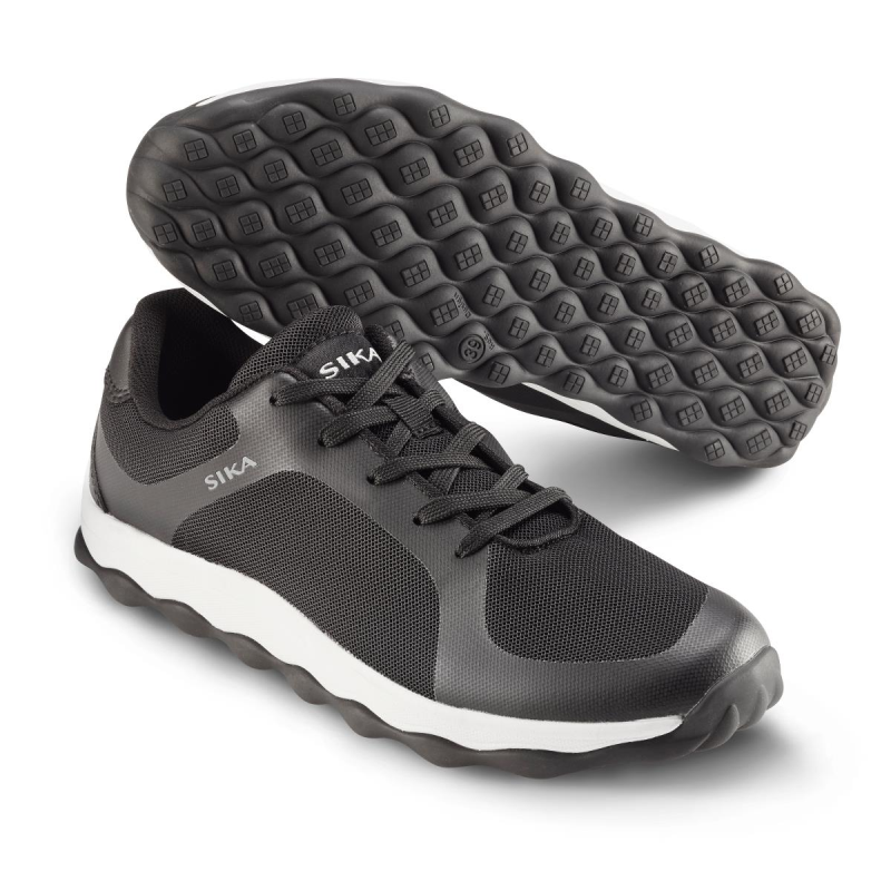 SIKA Bubble 50011 Lage Sneaker Move Zwart - Maat 39