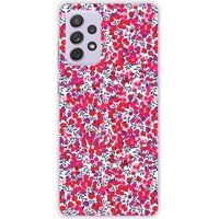 Samsung Galaxy A72 5G Liberty Wiltshire Rouge Printed Silicone Case