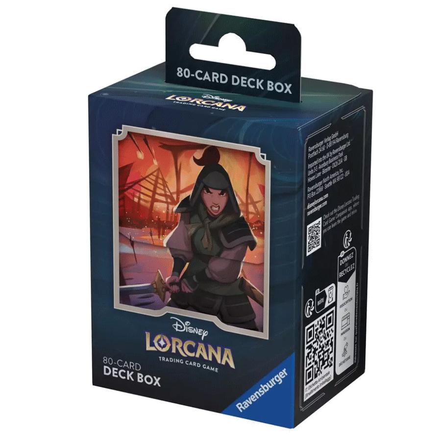 Disney Lorcana TCG - Rise of the Floodborn Deck Box - Mulan