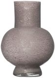 Hakbijl Glass Vase Deborah - grijs - glas - D20 x H 26 cm