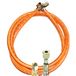TGO Gasgeräte GmbH Propaangaslang met 1/4 inch links x 8 mm snijringschroefverbinding (winterbestendig, 40 cm)