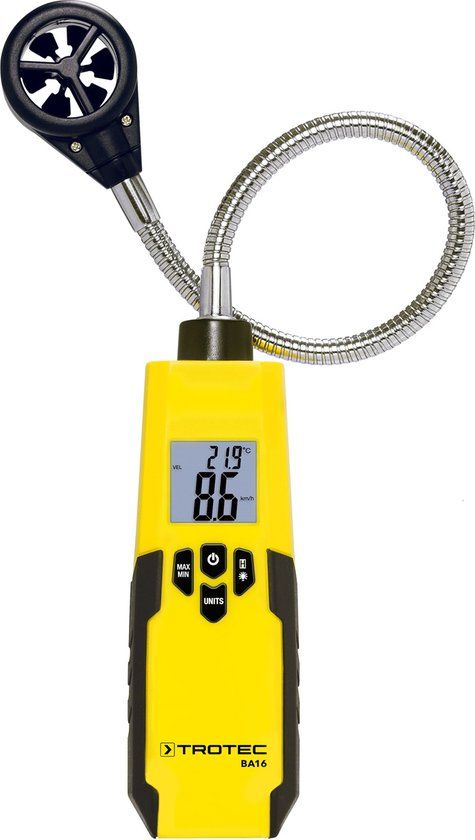 Trotec Schoepenwiel-Anemometer BA16