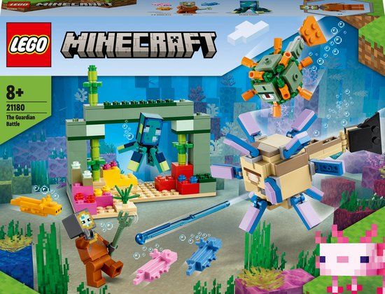 LEGO Minecraft De Bewakersstrijd 21180