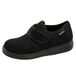 Fischer Comfortabele uniseks platte pantoffels voor volwassenen, Zwart Zwart Zwart 222, 41 EU Breed