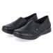 48961-02 Rieker 48961 mocassin dames, zwart.