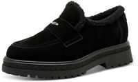 Tamaris dames leren slippers 1-24720-47-001 zwart