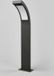 Lucande Juvia Lampe d'extérieur LED - 60 cm - Gris graphite