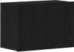 vidaXL Tv-meubel 60x30x41 cm bewerkt hout zwart eikenkleurig
