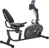 HOMCOM Magnetische Hometrainer - Zwart