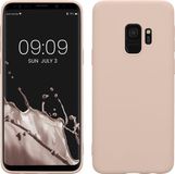 kwmobile telefoonhoesje geschikt voor Samsung Galaxy S9 - Hoesje voor smartphone - Back cover in kokosmelk