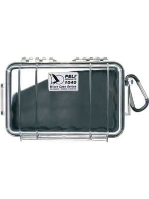 Peli 1040-025-100E apparatuurtas zwart, transparant