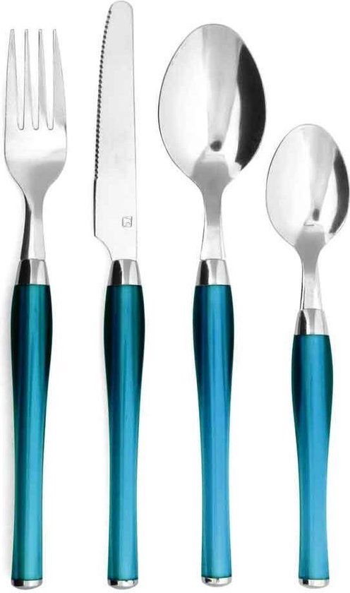 AMEFA RETAIL Amefa Purity Bestekset - Blauw - 24-delig - RVS