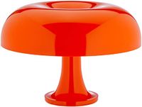 Artemide Nessino lamp, Ø32 H 22,3 cm, plastic, oranje