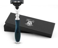 Haryali London 3 Edge Scheermes voor Mannen en Vrouwen - Blauw