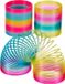 The Twiddlers – 3 Grote Trapveren, Ø 9cm – Regenboogkleuren – Magic Spring Speelgoed – Traploper Spiraal