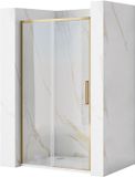 REA Rapid Slide Brush Gold 110 - Douchedeur - 110 cm - Geborsteld Goud