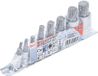 BGS Dopsleutelbitset veeltand (voor XZN) M4 - M16, 8 delig