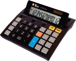 Twen J 1200 Bureaurekenmachine - Zwart