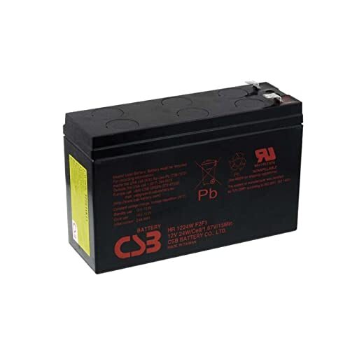 CSB HR1224WF2 °F1, accu loodzuur, 12 V, loodzuur