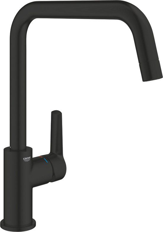GROHE Start Keukenmengkraan - Hoge Uitloop - Mat zwart