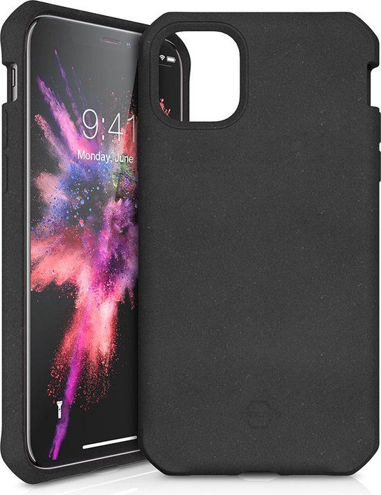 ITSKINS FeroniaBio iPhone 11 Pro Max Hoesje Zwart