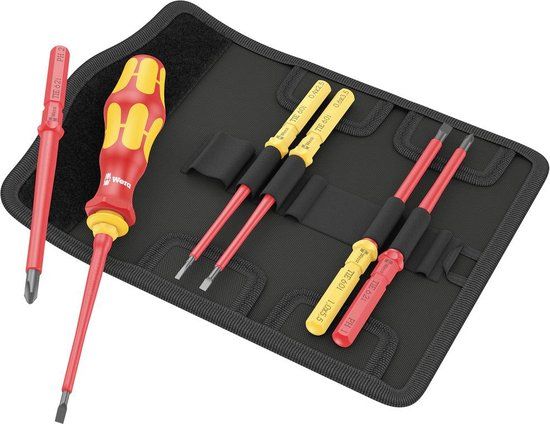 Wera Kraftform Kompakt VDE 7 Universal 1 Wisselklingset Elektronica