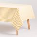 GAMUSI Tafelkleed Alma - Katoen Polyester - Geel - 140 x 180 cm