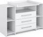 Vicco Oskar Commode – 143 x 100 cm XL met laden Wit
