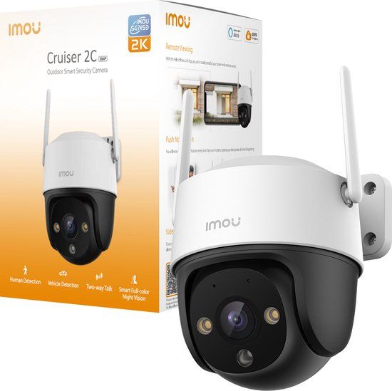 Imou Cruiser 2C 2K Beveiligingscamera voor Buiten