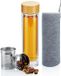 Intirilife Bouteille isotherme à double paroi avec passoire