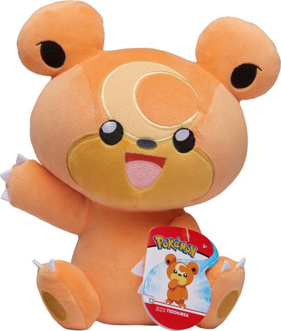 Pokemon Pokémon Pluche - Teddiursa 20 cm