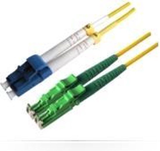 Microconnect Glasvezel kabel LC/UPC - E2000/APC, 9/125, 5m